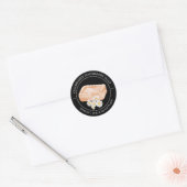 Etikett für Chamomile-Seife Runder Aufkleber (Umschlag)