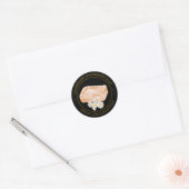 Etikett für Chamomile-Seife Runder Aufkleber (Umschlag)