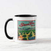 Etikett für Citrus-Käfige der Marke Sierra Vista Tasse (Links)