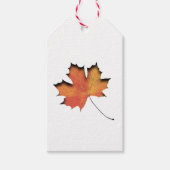Etikett für das Ahornblatt Geschenkanhänger (Vorderseite)