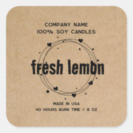 Etikett für das Etikett auf dem Etikett auf dem Et Quadratischer Aufkleber