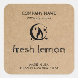 Etikett für das Etikett auf dem Etikett auf dem Et Quadratischer Aufkleber