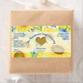 Etikett für das Gesicht und das Körperarzneimittel (Insitu)