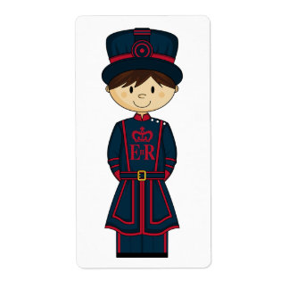 Etikett für den Aufkleber für den Beefeater