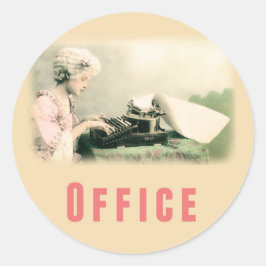 Etikett für den Aufkleber für Office-Umzugskartons