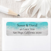 Etikett für die Adresse des Freien Meeres (Insitu)