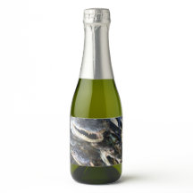 Etikett für die Alligator-Flasche