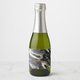 Etikett für die Alligator-Flasche