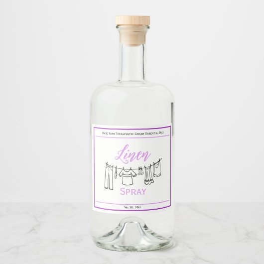 Etikett für die benutzerdefinierte Flasche (8,25" (Vorderseite)