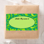 Etikett für die Bezeichnung "Lime Green & Aquamari (Insitu)