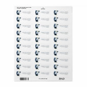 Etikett für die Blumenbezeichnungen (Vorne)