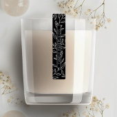 Etikett für die botanische Florentampferprothese