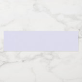 Etikett für die individuelle Wasserflasche (Einzelnes Label)