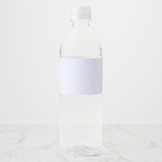 Etikett für die individuelle Wasserflasche (Vorderseite)