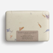 Etikett für die Minimalistische Kraftseifenverpack