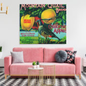 Etikett für die Nagelkörbe Leinwanddruck (Insitu (Wohnzimmer))