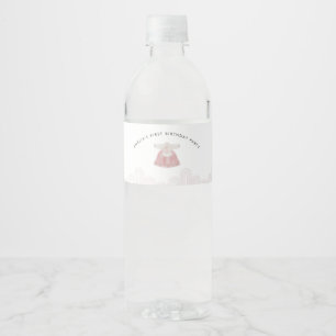 Etikett für die rosa koreanische Doljanchi-Wasserf