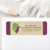 Etikett für die Rückgabe der Rebfläche (Pergamentt (Insitu)