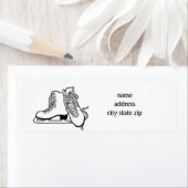 **ETIKETT FÜR DIE RÜCKKEHR DES ICE-SKATERS** (Insitu)