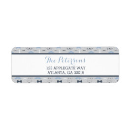 Etikett für die Rücksendeadresse eines Little Man,