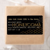 Etikett für die schwarze Adresse (Insitu)