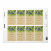 Etikett für die Slotgin-Flasche (Vorne)