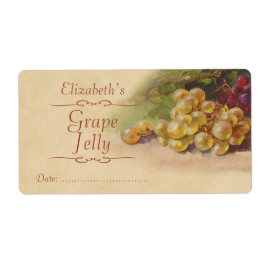 Etikett für die Weinbereitung