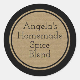 Etikett für Druckpapier für die Dosierung von Dose Runder Aufkleber