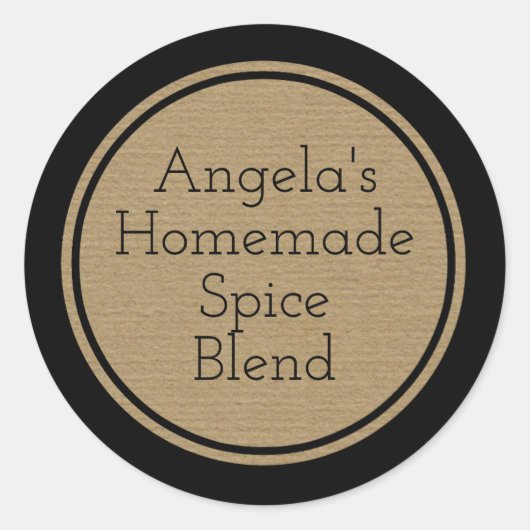 Etikett für Druckpapier für die Dosierung von Dose Runder Aufkleber (Vorderseite)