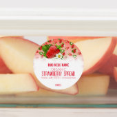 Etikett für Erdbeeren (Befestigt)