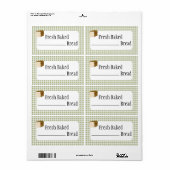 Etikett für frisch gebackenes Brot (Vorne)