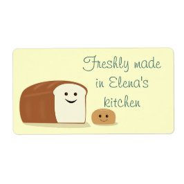 Etikett für frisches Brot