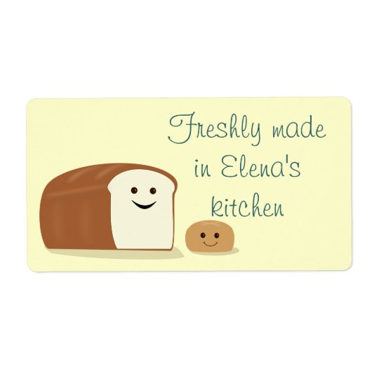 Etikett für frisches Brot (Vorne)