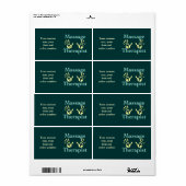 Etikett für gelbe Handdrucke (Vorne)