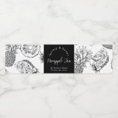 Etikett für hausgemachte Ananas (Einzelnes Label)