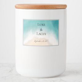 Etikett für Hochzeitsbier