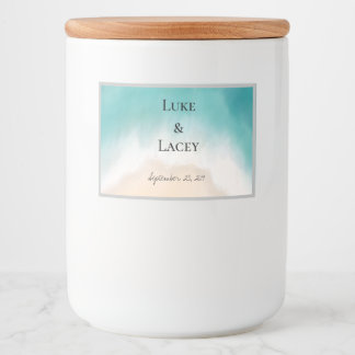 Etikett für Hochzeitsbier