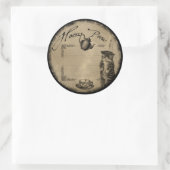 ETIKETT FÜR HOCUS POCUS POTIONS RUNDER AUFKLEBER (Tasche)