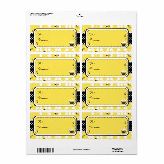 Etikett für Hummergeschenke L (Vorne)