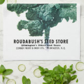 Etikett für Kale-Saatgut Handtuch (Gefaltet)