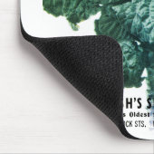 Etikett für Kale-Saatgut Mousepad (Ecke)
