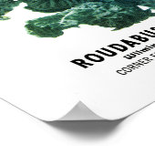 Etikett für Kale-Saatgut Poster (Ecke)