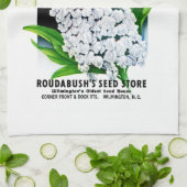 Etikett für Kandytuft-Saatgut Geschirrtuch (Gefaltet)