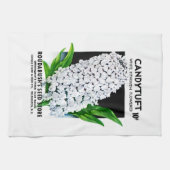 Etikett für Kandytuft-Saatgut Geschirrtuch (Horizontal)