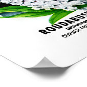 Etikett für Kandytuft-Saatgut Poster (Ecke)