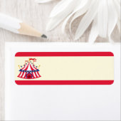 Etikett für Karneval oder Circus (Insitu)