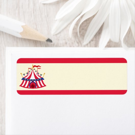 Etikett für Karneval oder Circus (Insitu)