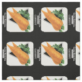 Etikett für Karottenfutter Stoff (Muster)