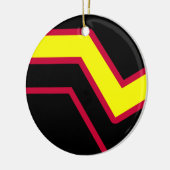 Etikett für Kautschuk/Tex Keramik Ornament (Links)