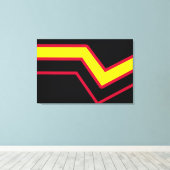 Etikett für Kautschuk/Tex Leinwanddruck (Insitu (Holzboden))